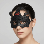 Durable Novelty Skull Half-Face Mask Bat Cosplay Masquerade Spider Fancy Prom Halloween Festival Party Makeup