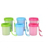 Breathable Dog Paw Cleaner Cat Puppy Foot Wash Cup Pet Washer No Rub Automatic Portable Effective Washing