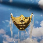 Eye-catching Retro ABS Masquerade Masks Cosplay Half Face Mask Costume Women Men
