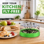 Portable Holes Fly Traps Box Outdoor Indoor Reusable Garden Flies Catchers Killers Mosquito Cockroaches Kitchen Pest Control