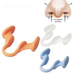 Absorbent Silicone Nasal Clip Dilator Breathing Nose Vents Sleep Snoring Relief Reusable Men Women
