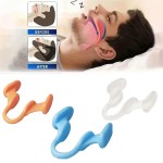 Absorbent Silicone Nasal Clip Dilator Breathing Nose Vents Sleep Snoring Relief Reusable Men Women