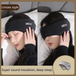 Dermatologist Tested Sleep Mask Blackout Ear Muffs Relaxing Earmuff Earphone Set Sleeping Blindfold Anti-noise
