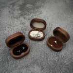 Gift Ready Ring Bearer Box Solid Wood Wedding Ceremony Holder Engraved Name Date Rustic Gift Boy