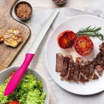 Heat Resistant Stainless Steel Serrated Steak knife Round Tip Fruit Vegetable Paring Kitchen Baking Toast Bread Knives