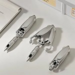 Soft Novelty Squid Shaped Transforming Pen Home Cute Ballpoint Pens 0.5mm Black Ink Decompression Stationery School
