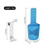 Sleek Multifunctional Hanging Toilet Tank Caddy Adjustable Bathroom Holder Deodorant Cleaning Tablets Storage Rack
