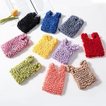 Sturdy Expansion Fold Pleated Flexible Stretch Mini Shopping Bag Large Capacity Bubble Elastic Portable Handbag Storage
