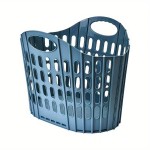 Premium Quality Collapsible Laundry Basket Maximize Space Portable Washing Tub Grey Pink Blue!