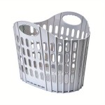 Premium Quality Collapsible Laundry Basket Maximize Space Portable Washing Tub Grey Pink Blue!
