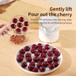 Lightweight Press Type Seven Hole Cherry Pitter Efficient Fruit Core Remover Handheld Kitchen Gadget Jujube Seed Removing