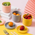 Compact 250ML Lunch Box Kids Salad Dressing Container Non-stick Silicone Lid Reusable Bento Ice Cube Mold