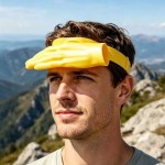 Sparkling Eye atching Hand Shaped Sun Hat Trendy 3D Interesting Adjustable Headband Novel Photo Props Camping Beach Party Travel