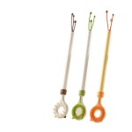 Interactive Cat Toy 2-in-1 Retractable Teaser Tickling Massaging Kittens Relieve Boredom Pet Products
