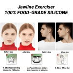 Portable Shape Facial Jaw Exerciser Neck Toning Jawline Men Women Face Muscle Trainin Resistance Levels Double Chin Reducer