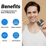 Portable Shape Facial Jaw Exerciser Neck Toning Jawline Men Women Face Muscle Trainin Resistance Levels Double Chin Reducer
