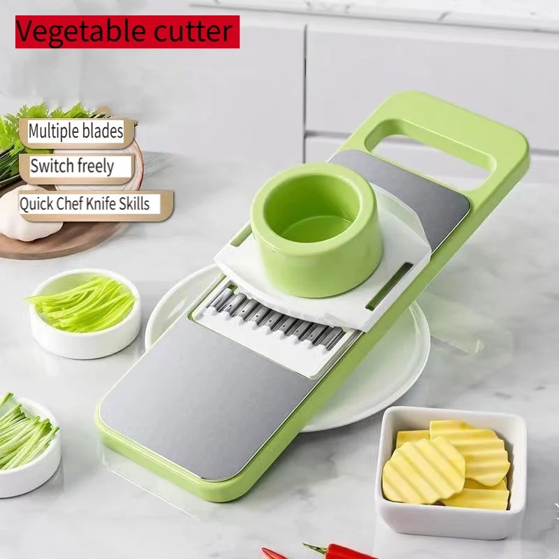 Non-stick Slicer Stainless Steel Vegetable Blades Julienne Cutter Potato Carrot