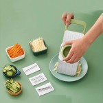 Non-stick Slicer Stainless Steel Vegetable Blades Julienne Cutter Potato Carrot