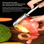 Heat Resistant 5-in-1 Vegetable Peeler Grater Bottle Opener Multi-Purpose Kitchen Tool Peeling Potatoes Carrots Ergonomic