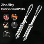 Heat Resistant 5-in-1 Vegetable Peeler Grater Bottle Opener Multi-Purpose Kitchen Tool Peeling Potatoes Carrots Ergonomic