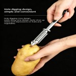 Heat Resistant 5-in-1 Vegetable Peeler Grater Bottle Opener Multi-Purpose Kitchen Tool Peeling Potatoes Carrots Ergonomic