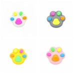 Buildable Fashion Cartoon Cat Paw Highlighter Pen Graffiti Handmade Funnyl DIY Marking Fluorescent Marker Birthday Gift