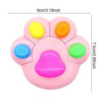 Buildable Fashion Cartoon Cat Paw Highlighter Pen Graffiti Handmade Funnyl DIY Marking Fluorescent Marker Birthday Gift
