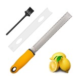 Non-stick Lemon Zester Cheese Grater Stainless Steel Citrus Garlic Ginger Chocolate