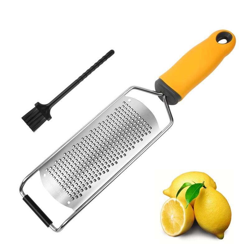 Non-stick Lemon Zester Cheese Grater Stainless Steel Citrus Garlic Ginger Chocolate