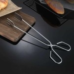 Lightweight Barbecue Tool Charcoal Tongs BBQ Clips Grill Food Clamp Outdoor Cooking Accessories