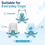 Lightweight Bottle Drying Rack Airflow Ventilation Space Saving Countertop Stand Water Bottles Mugs Wine Glasses Kitchen