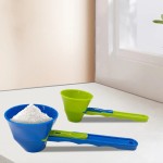 Compact Durable PP Material Mess-Free Protein Powder Scoop Sliding Funnel Measuring Spoonfor Supplement Kitchen Gadget All Occasions