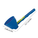Compact Durable PP Material Mess-Free Protein Powder Scoop Sliding Funnel Measuring Spoonfor Supplement Kitchen Gadget All Occasions