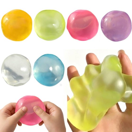 High Quality Coconut Oil Squishy Stress Ball Super Soft Handmade Slow Rising Fidget Squeeze Toy Relief Relieve