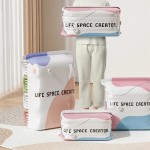 Heavy Duty Large Capacity Vacuum Storage Bags No Pump Space Saver Compression Clothes Blankets 2026 No-pump Bag