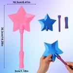 360 Degree Rotation 3D Printed Credit Card Wand Tap Pay Magic Fairy Starlight Tap-to-Pay Holder Fun Unique Creative Gift