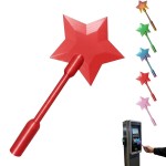 360 Degree Rotation 3D Printed Credit Card Wand Tap Pay Magic Fairy Starlight Tap-to-Pay Holder Fun Unique Creative Gift