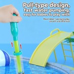 Compact Water Pull Out Soaker Blaster Pool Beach Backyard Summer Fighting Outdoor Toy