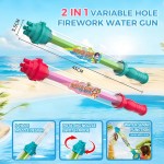 Compact Water Pull Out Soaker Blaster Pool Beach Backyard Summer Fighting Outdoor Toy