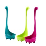 Heat Resistant Piece Creative Loch Ness Monster Soup Spoon Food Grade Plastic Cartoon Kitchen Cooking Utensil
