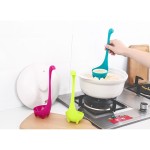 Heat Resistant Piece Creative Loch Ness Monster Soup Spoon Food Grade Plastic Cartoon Kitchen Cooking Utensil