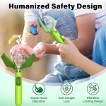 Adjustable Multifunctional Portable Insect Catcher Push Type Transparent Observer Box Bug Safe Release Mechanism Gift