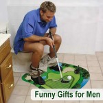 Smooth Toilet Golf Balls Game Set Mini Indoor Putting Green Toy Bathroom Funny Entertainment Perfect Gift Dad Boyfriend