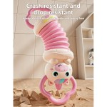 Eye-catching Baby Accordion Toy Unicorn Musical Instrument Early Educational Sensory Toddlers Interactive Handheld Birthday Gift