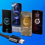 Led 10A 240W Super Fast Charging Type-C Cable USB Data Transfer Cord 1.5m 3m Lengths