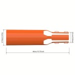 Removable Heavy-Duty Leaf Blower Air Booster Nozzle Attachment High Velocity Concentrator Replacement Tip