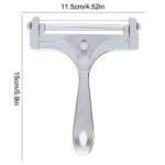 Sharp Stainless Steel Cheese Cutter Aluminum Alloy Adjustable Slicer Multi-functional Easy Butter Shaver Kitchen Use