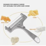 Sharp Stainless Steel Cheese Cutter Aluminum Alloy Adjustable Slicer Multi-functional Easy Butter Shaver Kitchen Use