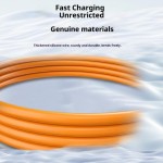 Multi-functional 1Pcs 240W USB Type-C LED Digital Display Cable 6A USB-C Fast Charging Cord Accessories