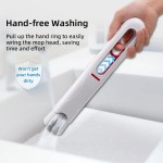 Removable Mini Handheld Mop Folding Powerful Squeeze Home Cleaning Mops Sponge Self-squeezing Floor Washing Desk Window Car